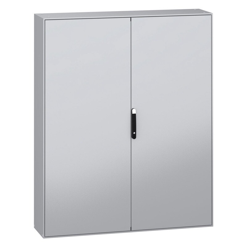 NSYSM2016402DP Schneider PanelSeT SM Mild Steel 2000H x 1600W x 400mmD Floor Standing Enclosure IP55