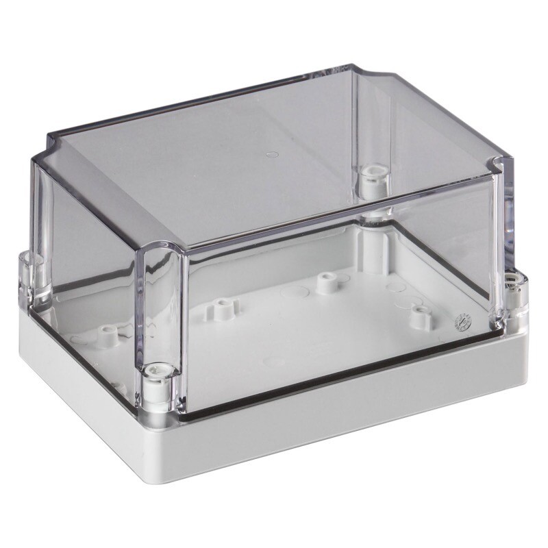 SPCP131810LT Ensto Cubo S Polycarbonate 125 x 175 x 100mmD Enclosure IP66/67