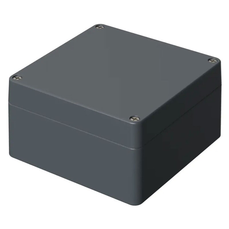 01127000 BOPLA Euromas Aluminium Enclosure 180 x 180 x 101mmD PU Foamed Seal RAL7001 IP66