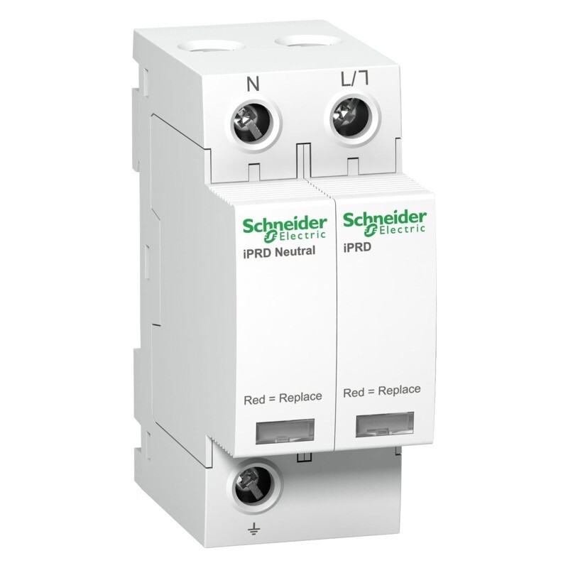 A9L40501 Schneider Acti9 iPRD40r Modular Surge Arrester 1P+N 350V with Remote Transfer