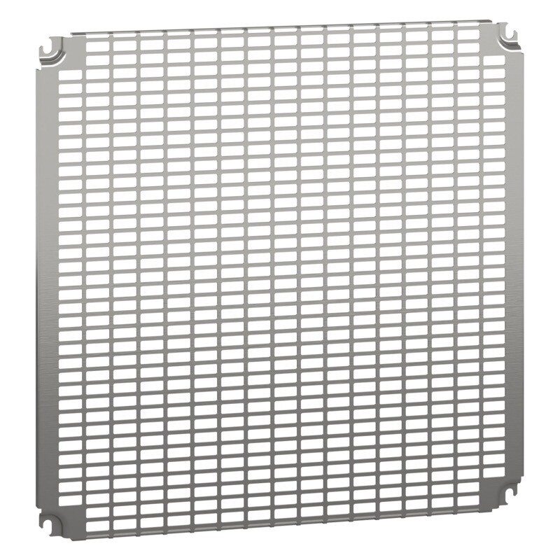 NSYMR66 Schneider PanelSeT NSYMR Internal Telequick Mounting Plate Zinc-coated Steel 555H x 551W x 15mmD