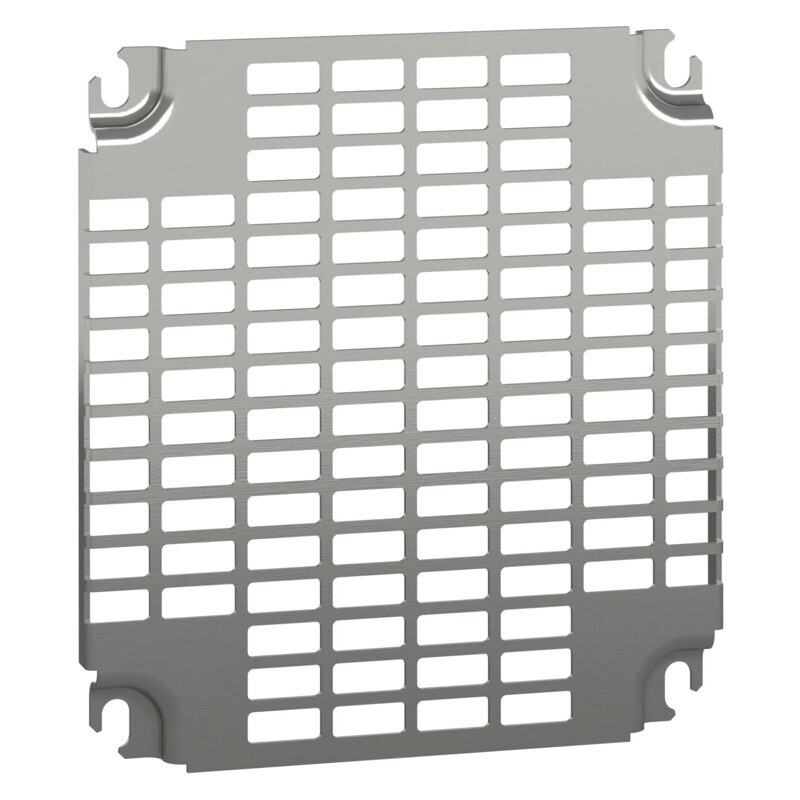 NSYMR3025 Schneider PanelSeT NSYMR Internal Telequick Mounting Plate Zinc-coated Steel 253H x 228W x 15mmD