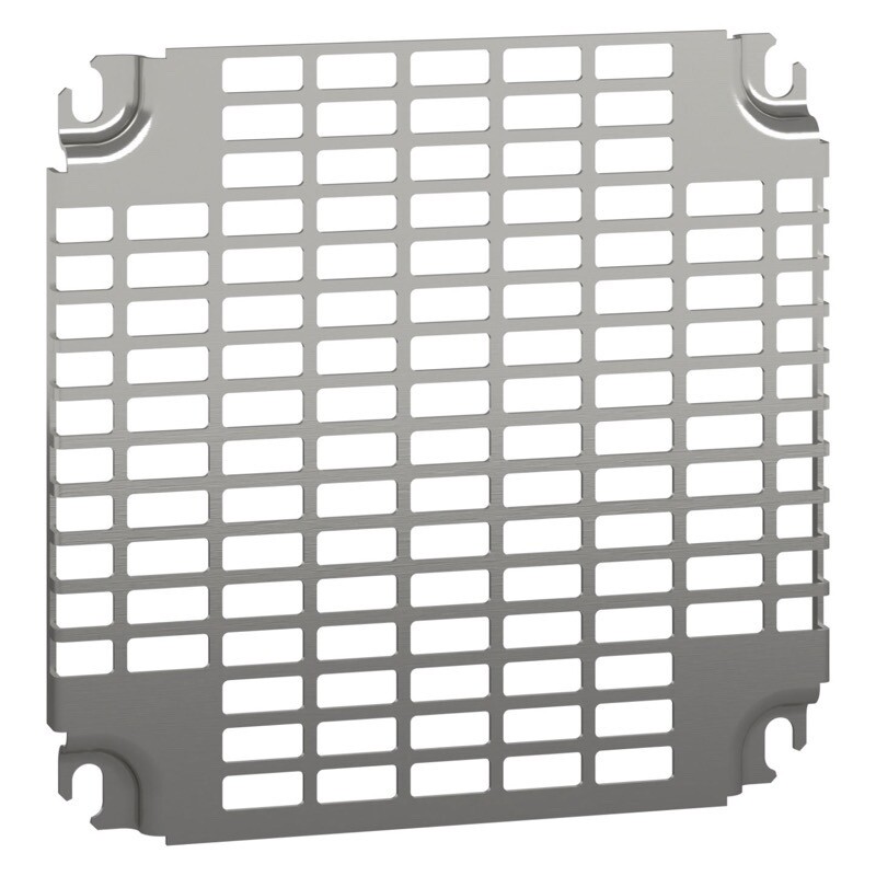NSYMR33 Schneider PanelSeT NSYMR Internal Telequick Mounting Plate Zinc-coated Steel 255H x 251W x 15mmD