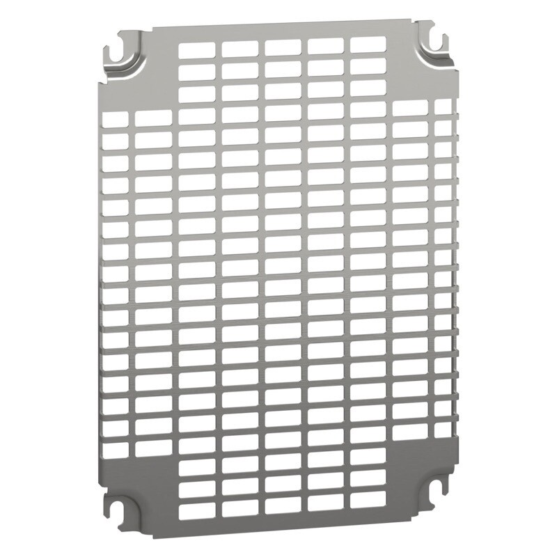 NSYMR43 Schneider PanelSeT NSYMR Internal Telequick Mounting Plate Zinc-coated Steel 348.7H x 251W x 15mmD
