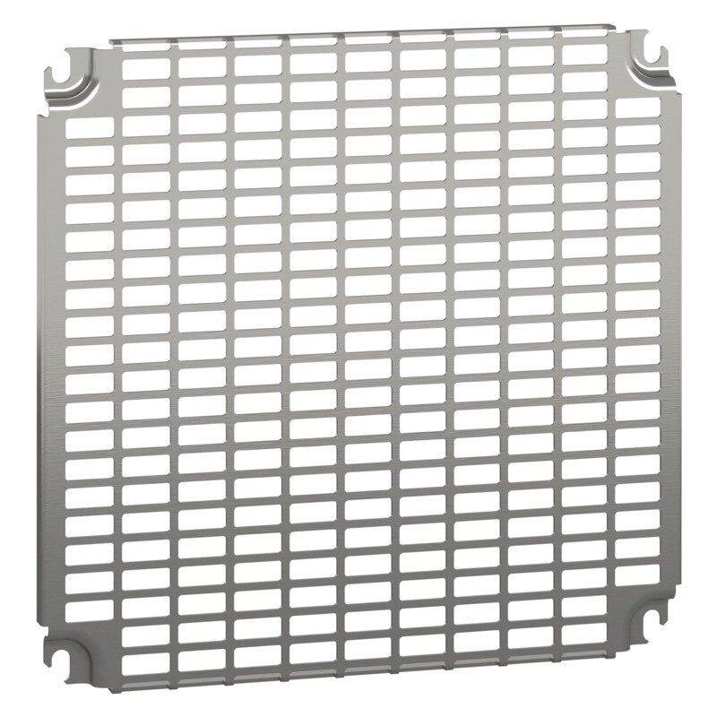 NSYMR44 Schneider PanelSeT NSYMR Internal Telequick Mounting Plate Zinc-coated Steel 345H x 351W x 15mmD