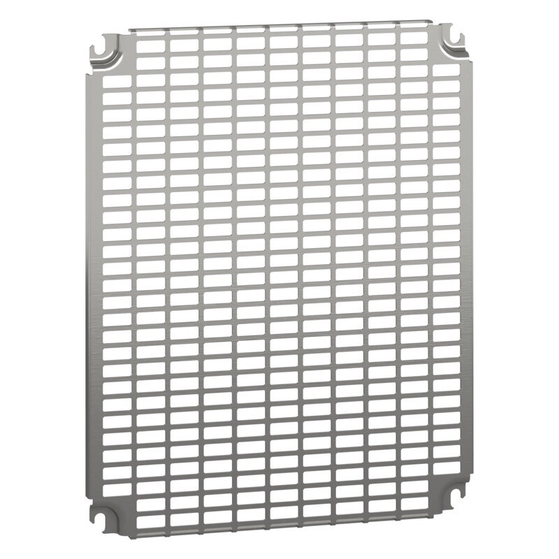 NSYMR54 Schneider PanelSeT NSYMR Internal Telequick Mounting Plate Zinc-coated Steel 450H x 351W x 15mmD