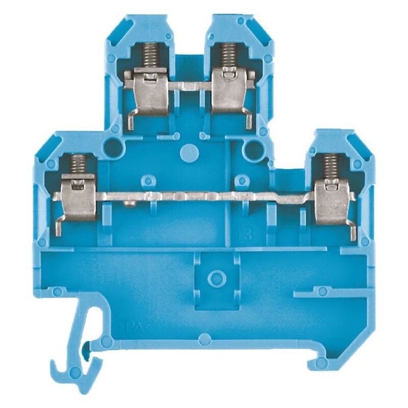 0590180000 Weidmuller SAK Series DK 4Q/35 BL Multi-tier Modular Terminal Screw Connection Blue 4mm2 500V