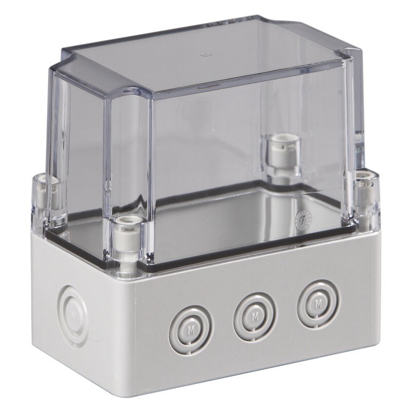 Ensto SPCK081313T Ensto Cubo S Polycarbonate 75 x 125 x 125mmD Enclosure IP66/67 PG Knock-outs