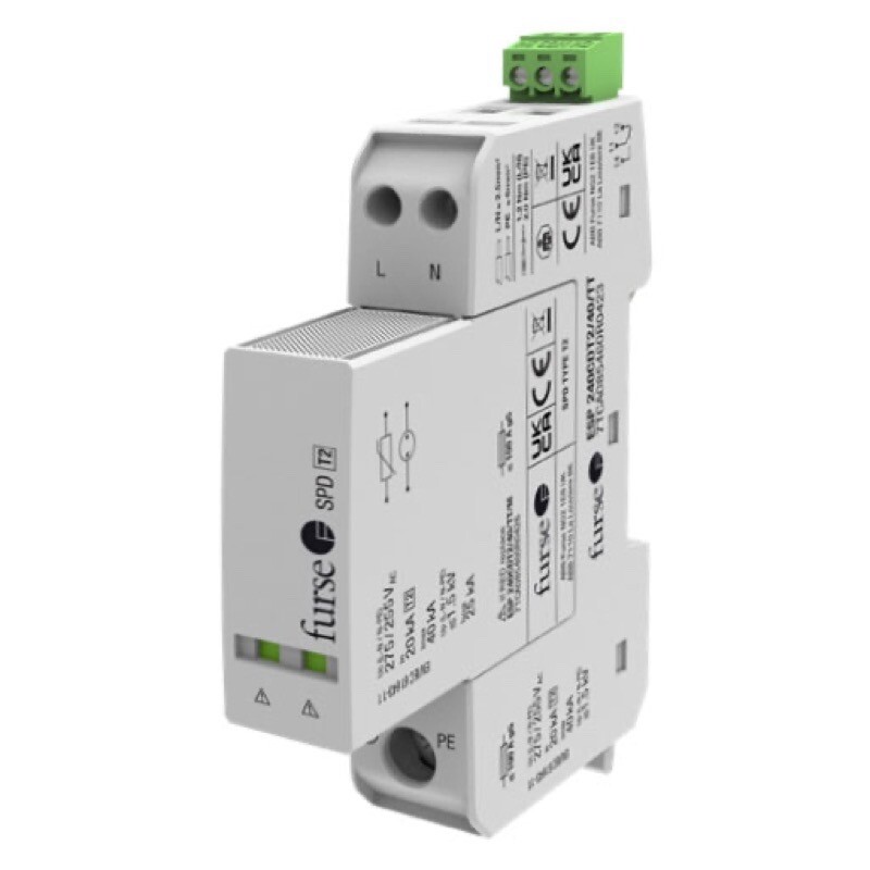 7TCA085460R0423 ABB Furse ESP 240CDT2/40/TT Compact Single Phase Type 2 Surge Protection Device