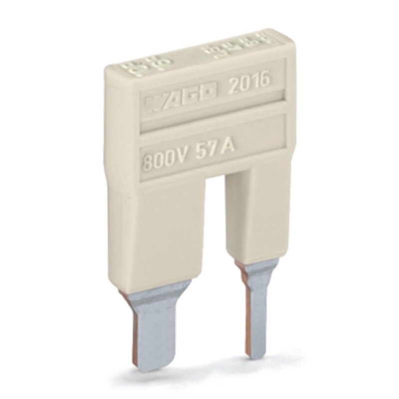 2016-499 WAGO TOPJOB S Step-Down Jumper Insulated Light Grey