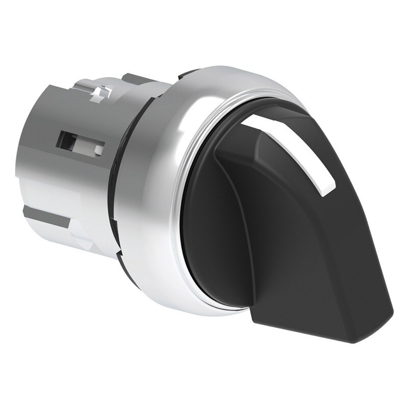 LPSS131 Lovato Selector Switch Actuator Knob 22mm Platinum Series Metal 3 Position 1&gt;0&lt;2