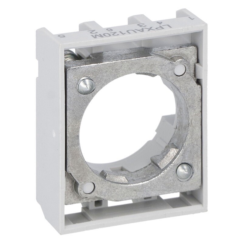 LPXAU120M Lovato Mounting Adaptor 22mm Platinum Series Metal