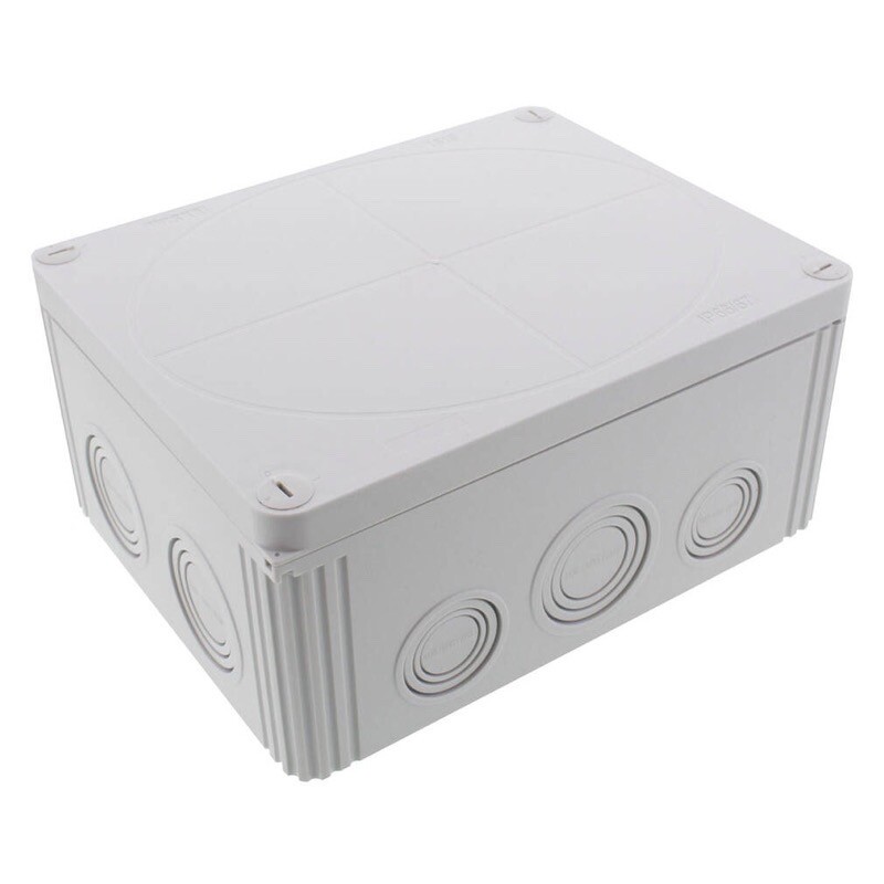 10110735 WISKA COMBI 1610 LG Polycarbonate 200 x 160 x 94mmD Junction Box Grey IP66 / IP67 Empty
