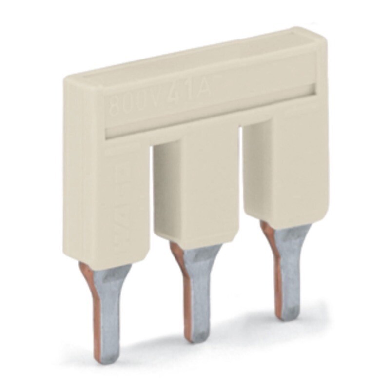 2006-403 WAGO Jumper 3-way Insulataed Light Grey