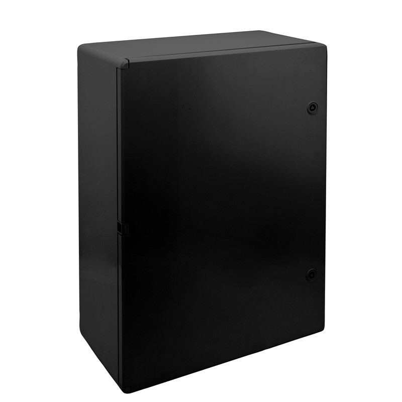 WISKA WDB 8 ABS 700H x 500W x 250mmD Distribution Enclosure Black IP65