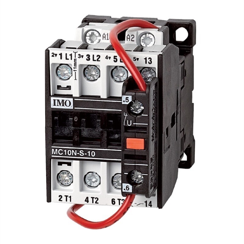 MC18N-S-1024DC IMO MC Contactor 3 Pole 18A AC3 7.5kW 1 x N/O Auxiliary 24VDC Coil