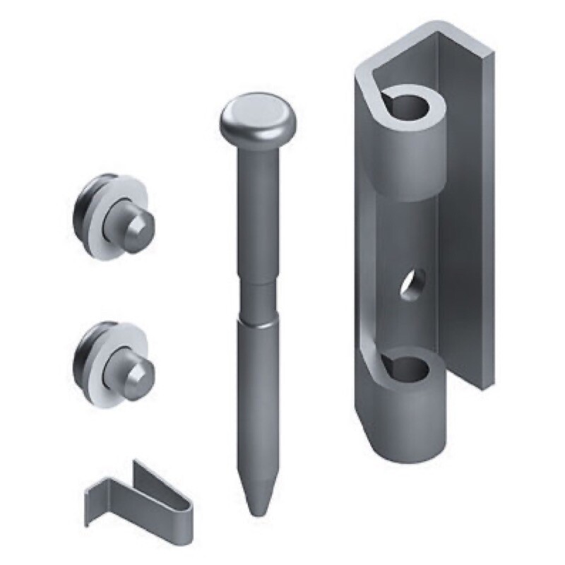 MMSH06 nVent HOFFMAN MMSH Standard Hinges for Wall Mounted Enclosures Zinc Plated Includes Body Hinge Pin