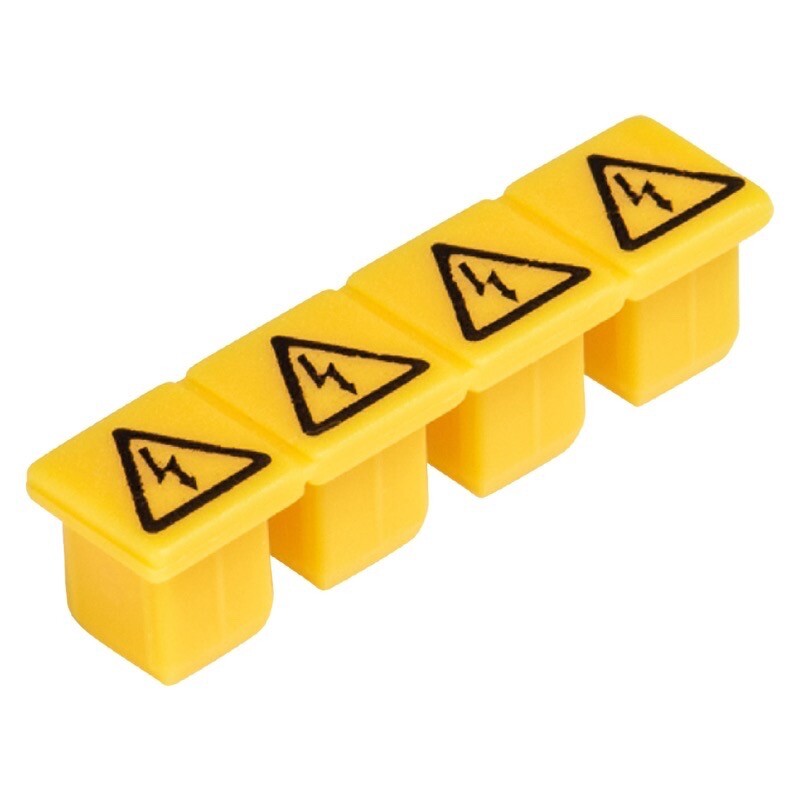 04.343.8353.8 Wieland ADF.../4 GELB Warning Cover