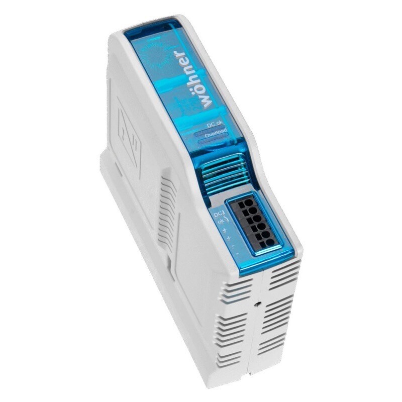 36200 Wohner Power Supply 10A 400V AC / 24V DC with Push -in Terminals BROOME10 CrossBoard