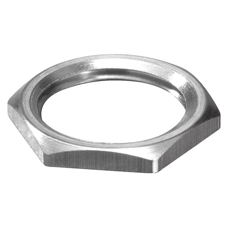 10063147 WISKA EMMU 50 Brass Nickel-plated Locknut M50
