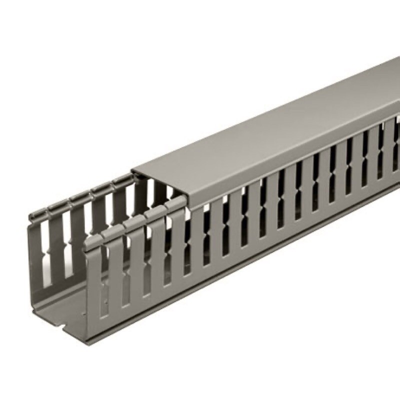 05037 ABB M050370000 Wiring Duct with Vertical Slots 8/12 Length 2m Width 60mm Height 30mm Plastic Grey