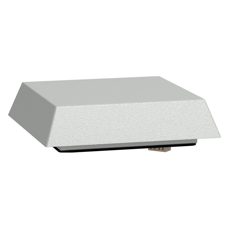 NSYCVF575M230MF Schneider ClimaSys CV Top Hood with Fan &amp; Cover 575m3/h 230V with Roof Outlet Grille and Filter G2