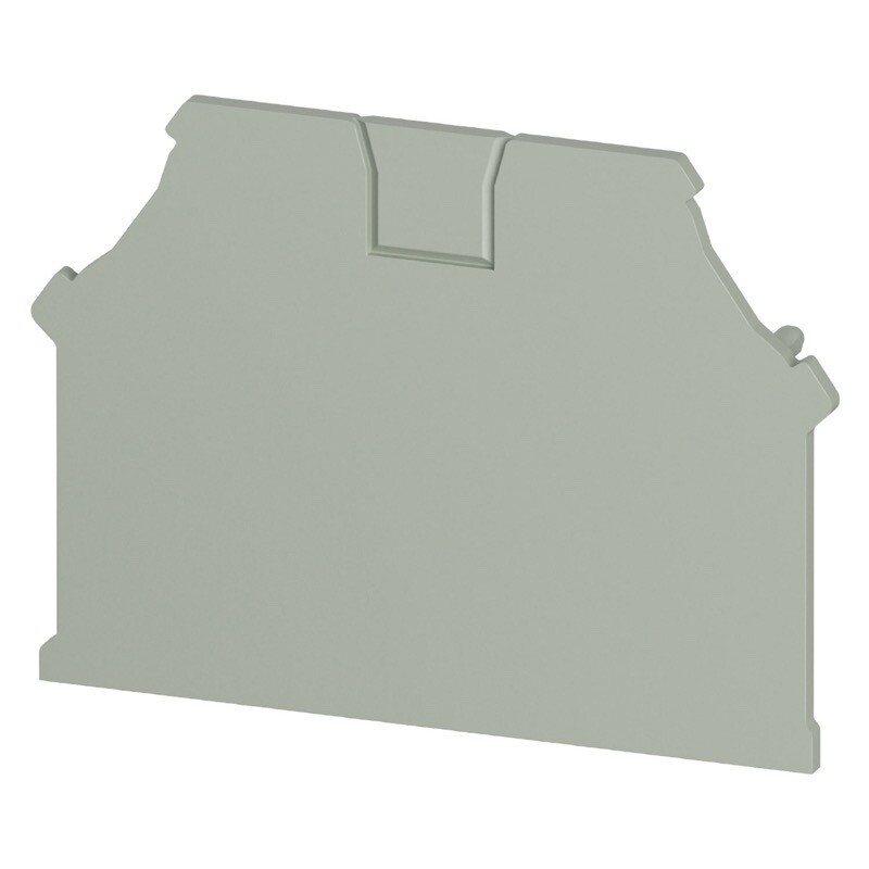 0D.S06.2055.0 Wieland selos APWTN 6 End Plate: Grey