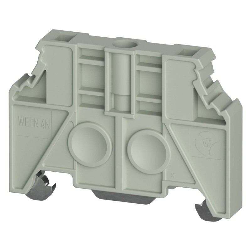 0D.200.0355.0 Wieland selos WEFN 4N End Bracket 8mm Wide Grey