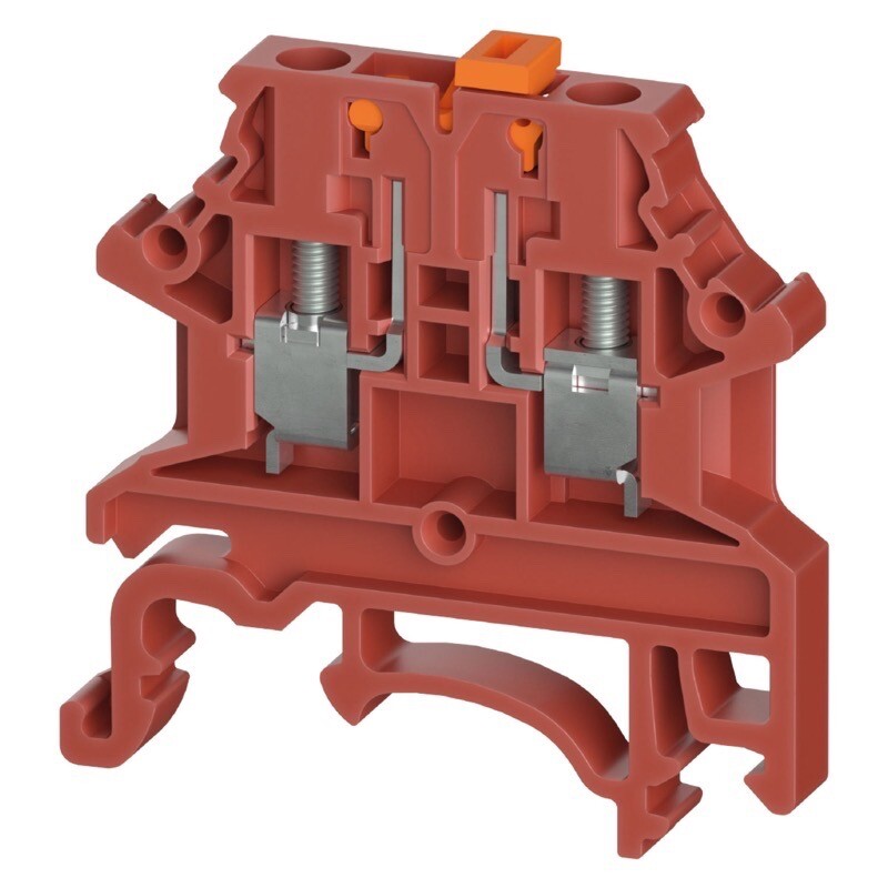 5D.S03.2055.5 Wieland selos WTN 2.5 TKM RT Knife Disconnect Terminal Red