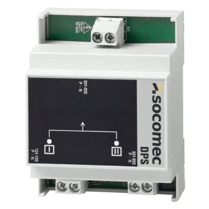 15994001 Socomec DOUBLE ALIMENTATION Dual Power Supply DIN Module