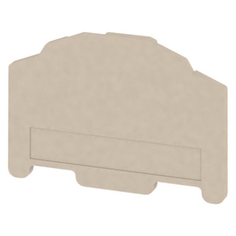 1706110000 Weidmuller ZAP/TW7 Z-series End Plate Partition Plate