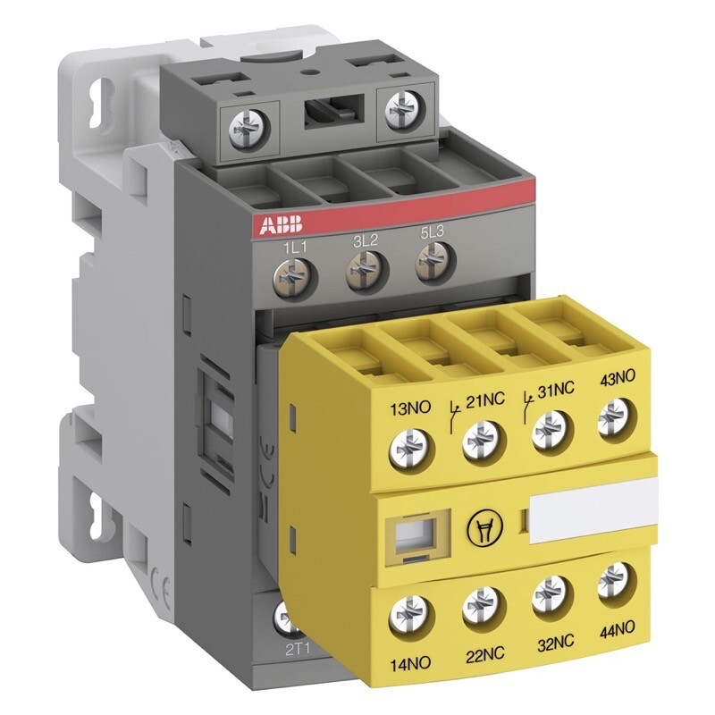 1SBL177082R1122 ABB AFS16-30-22-11 3 Pole Safety Contactor 7.5kW 18A AC3 24-60V AC 20-60V DC 2 NO &amp; 2 NC Auxiliary Contacts