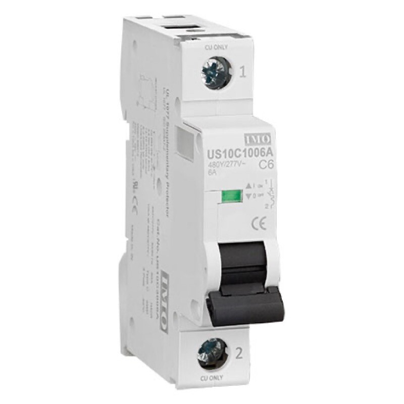 US10C1002A IMO UB10 10kA UL489 MCB 1 Pole 2A C Curve