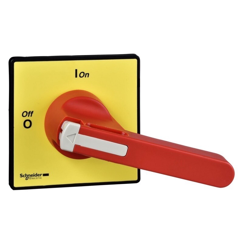 KCF3PZ Schneider TeSys VARIO Front and Red Rotary Handle 1 to 3 Padlocking