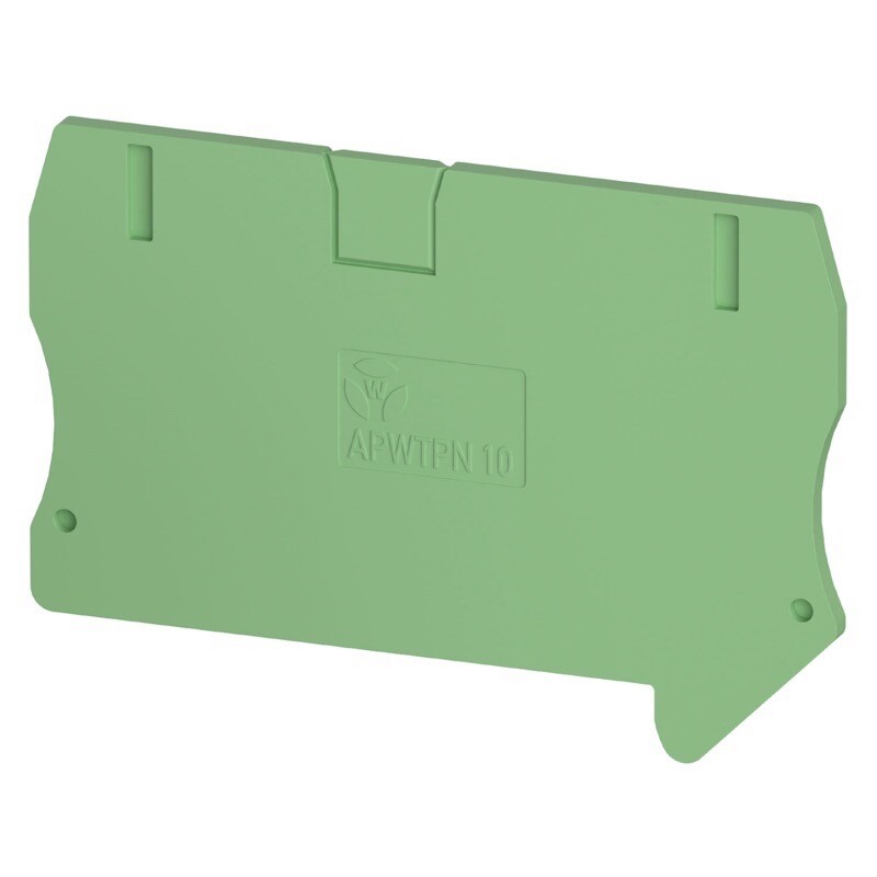 0D.210.2055.7 Wieland selos APWTPN 10 GN End Plate Green