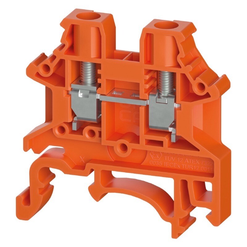 5D.S04.0055.9 Wieland selos WTN 4 OR Feed-through Terminal Orange