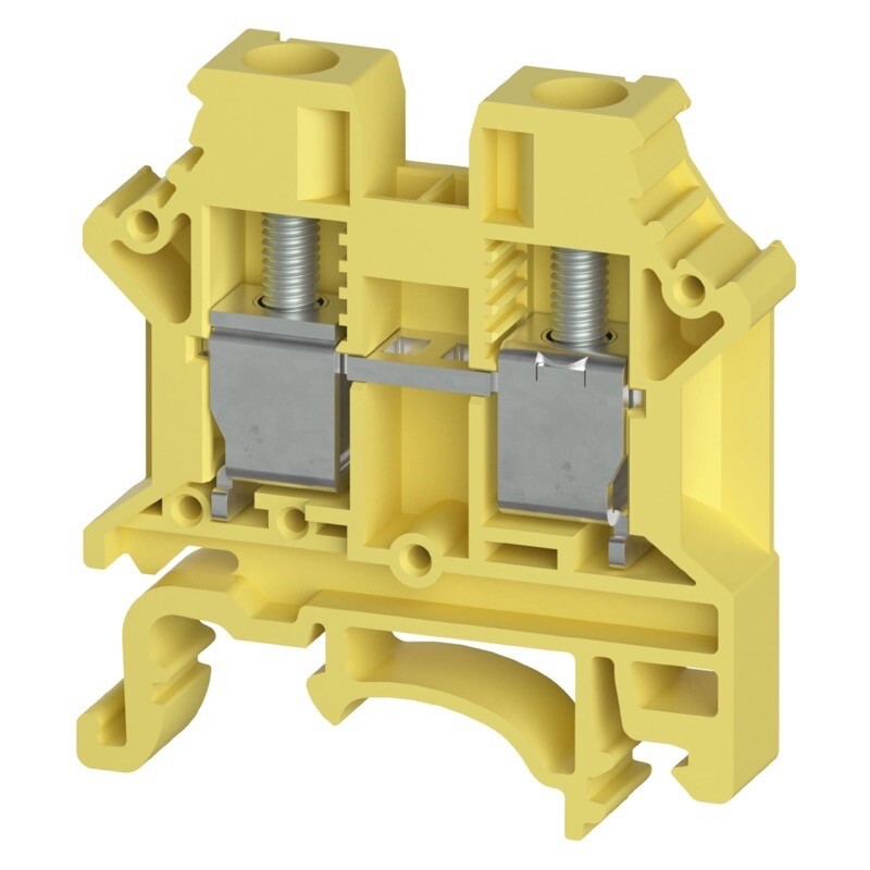 5D.S06.0055.8 Wieland selos WTN 6 GE Feed-through Terminal Yellow
