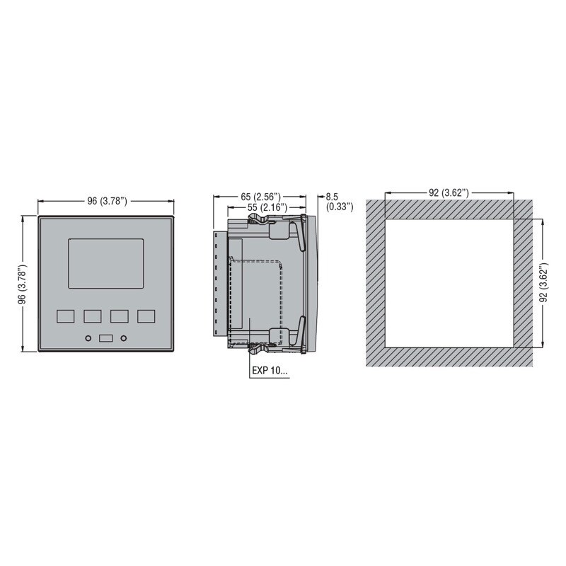DCRL3 LOVATO Automatic Power Factor Controller DCRL Series 3 Steps