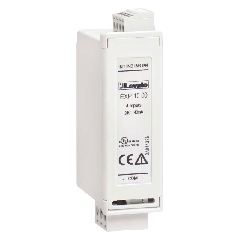 EXP1000 LOVATO Expansion Module EXP Series for Flush Mount Products 4 Digital Inputs Opto-isolated