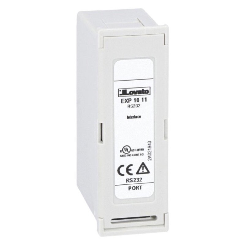 EXP1011 LOVATO Expansion Module EXP Series for Flush Mount Products Opto-isolated RS232 Interface