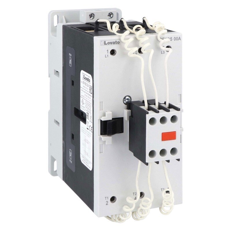 BFK15000A230 LOVATO Contactor for Power Factor Correction Including Limiting Resistors Maximum IEC Operational Power 400V = 100kvar 230VAC