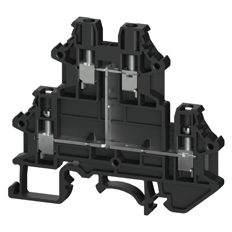 5D.S03.6955.1 Wieland selos WTN 2.5 E VB Multi-tier Terminal Black