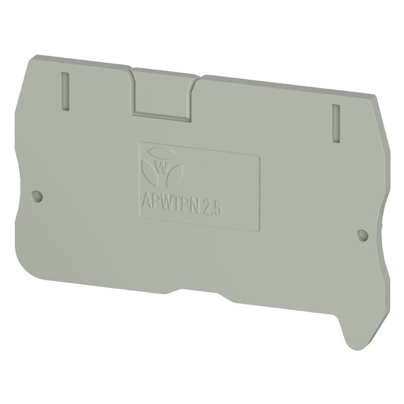 0D.203.2055.0 Wieland selos APWTPN 2.5 End Plate Grey