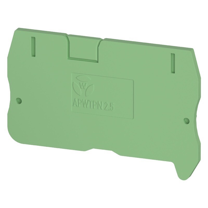 0D.203.2055.7 Wieland selos APWTPN 2.5 GN End Plate Green