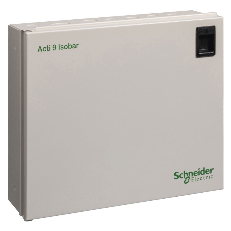 SEA9DE24 Schneider Acti 9 Isobar A Din Rail Enclosure 12 Ways Steel