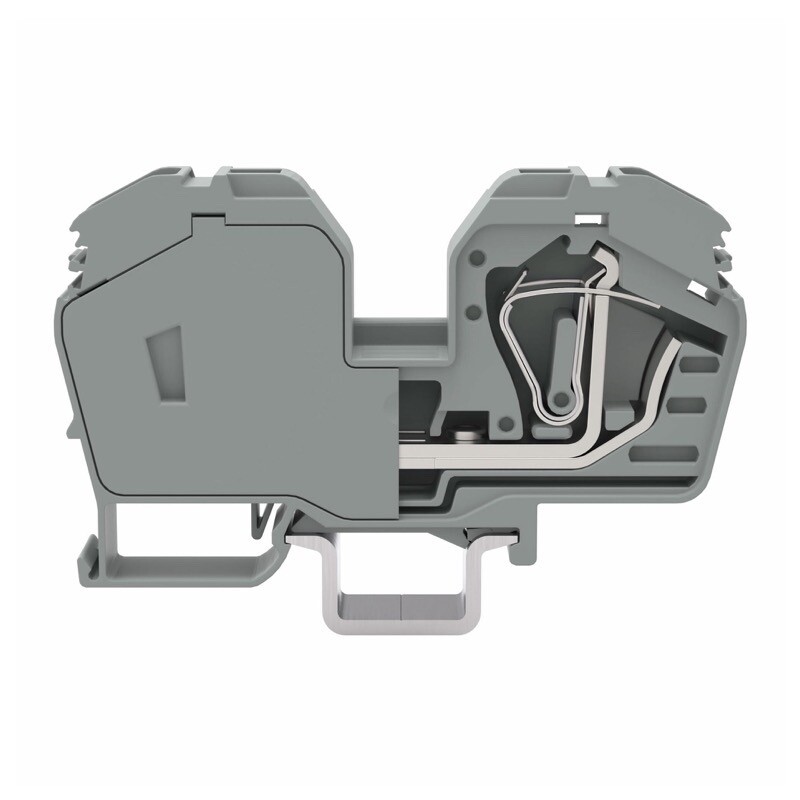 285-992 WAGO 2-conductor Through Terminal Block 35mm2 with Integrated End Plate Suitable for Ex e II Applications