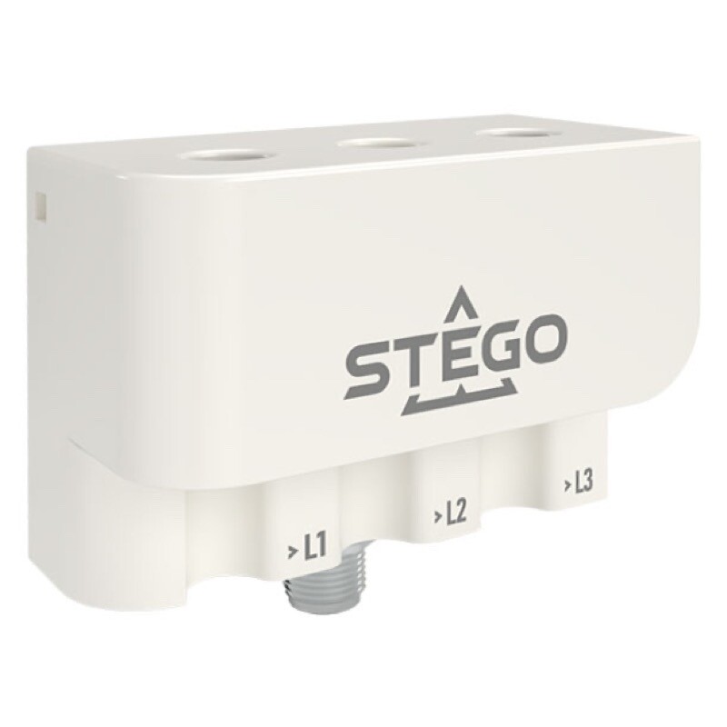 07601.2-00 STEGO ESS 076 3 Phase Smart Current Sensor IO-Link &amp; 4-20mA Interface 70 x 82 x 49.5mm DIN Rail Mount