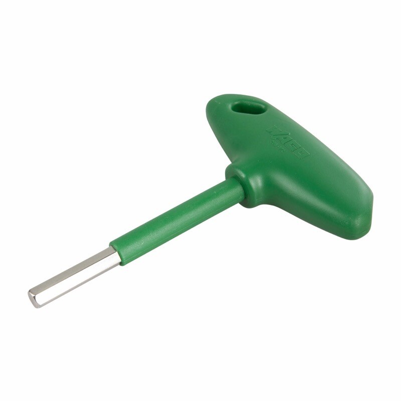 285-172 WAGO Allen Wrench with a Partially Insulated Shaft Green