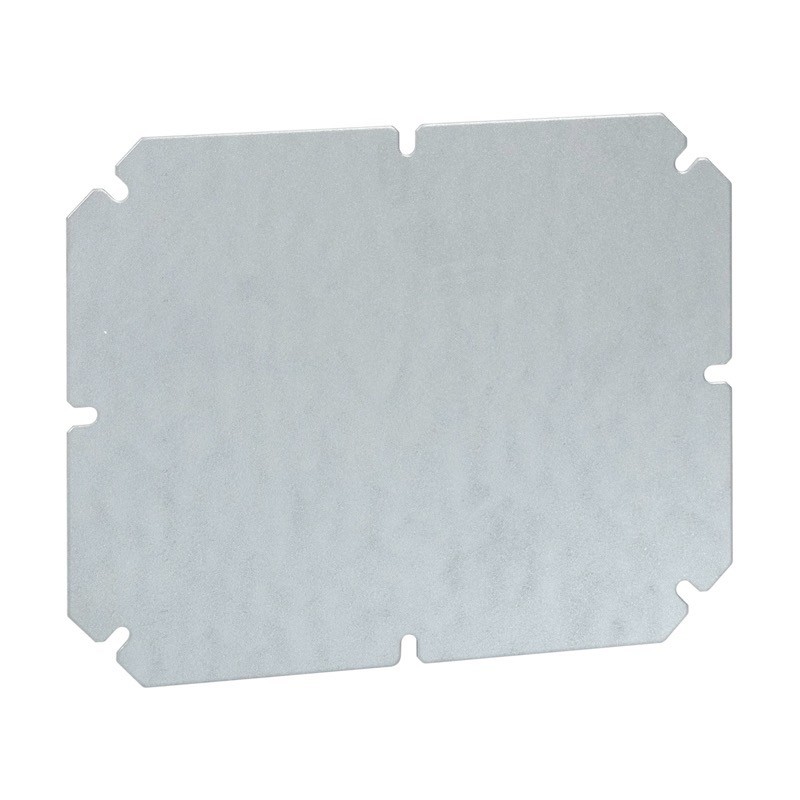 NSYAMPM2419TB Schneider Electric Thalassa NSYTBS Mounting Plate for 241 x 194mm Enclosures Galvanised Steel Plate 215 x 168