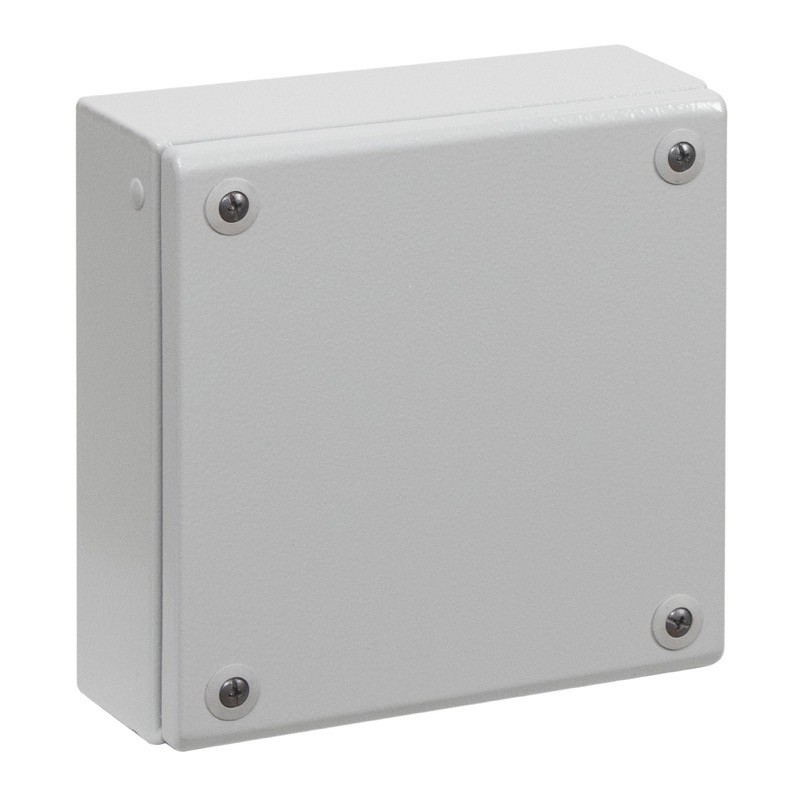 NSYSBM20208 Schneider PanelSeT SBM Mild Steel 200H x 200W x 80mmD Terminal Box IP66